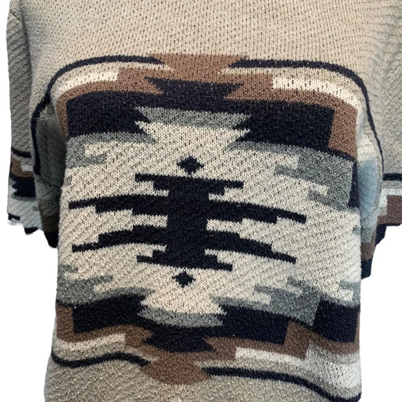 FOREVER 21 men's brown knit sweater men's size medium, pit to pit 22" - Picture 2 of 5